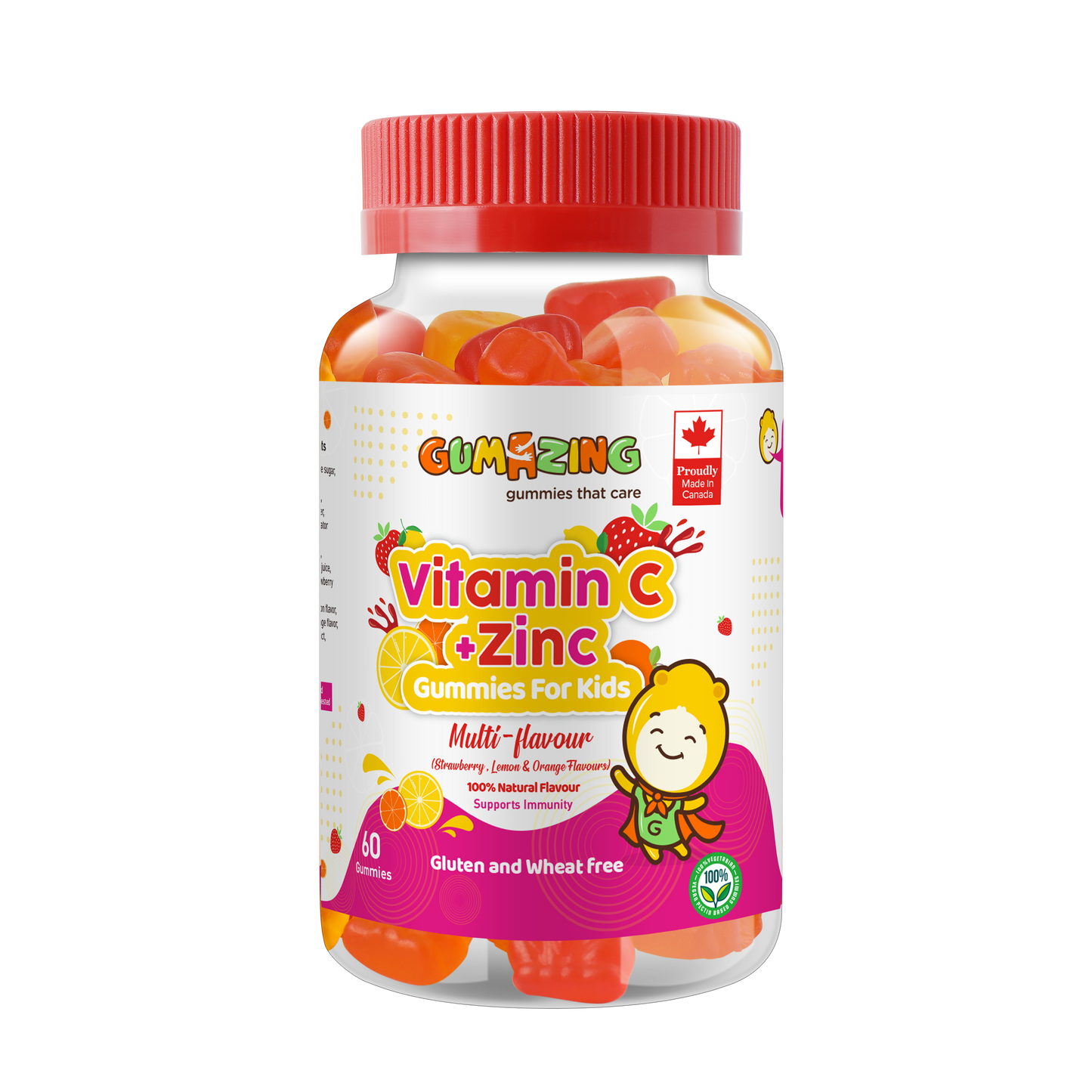 Gói chay |<tc>Gumazing</tc> Combo 3 gói | Canxi & Vitamin D3 + Vitamin C & Kẽm + Vitamin tổng hợp | Dùng trong 3 tháng
