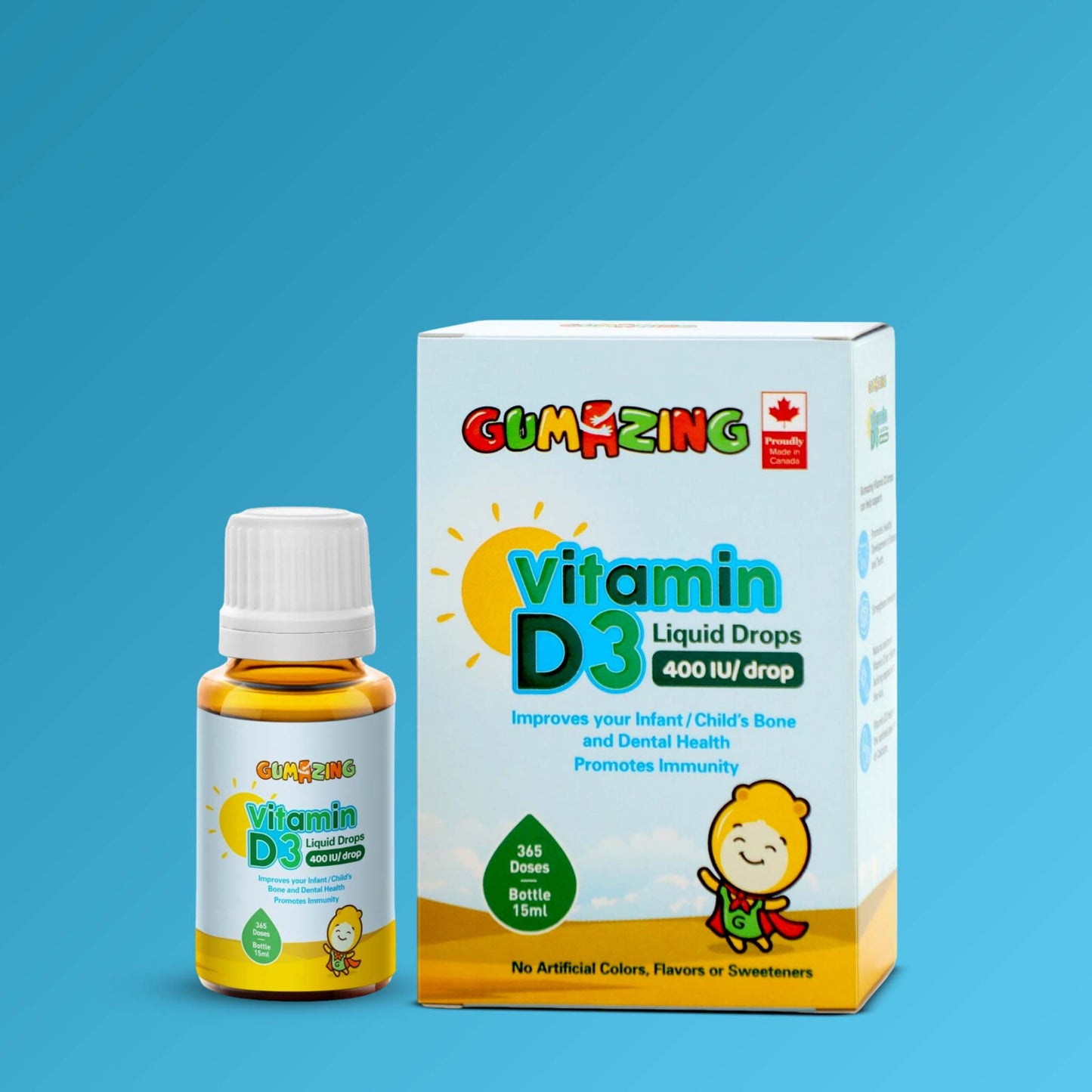 Vitamin d3 liquid drops