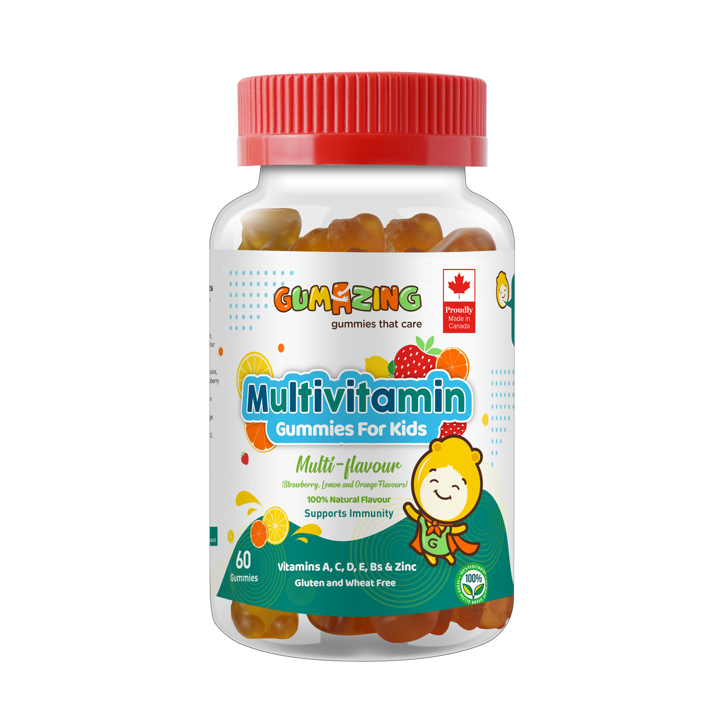 Gói chay |<tc>Gumazing</tc> Combo 3 gói | Canxi & Vitamin D3 + Vitamin C & Kẽm + Vitamin tổng hợp | Dùng trong 3 tháng