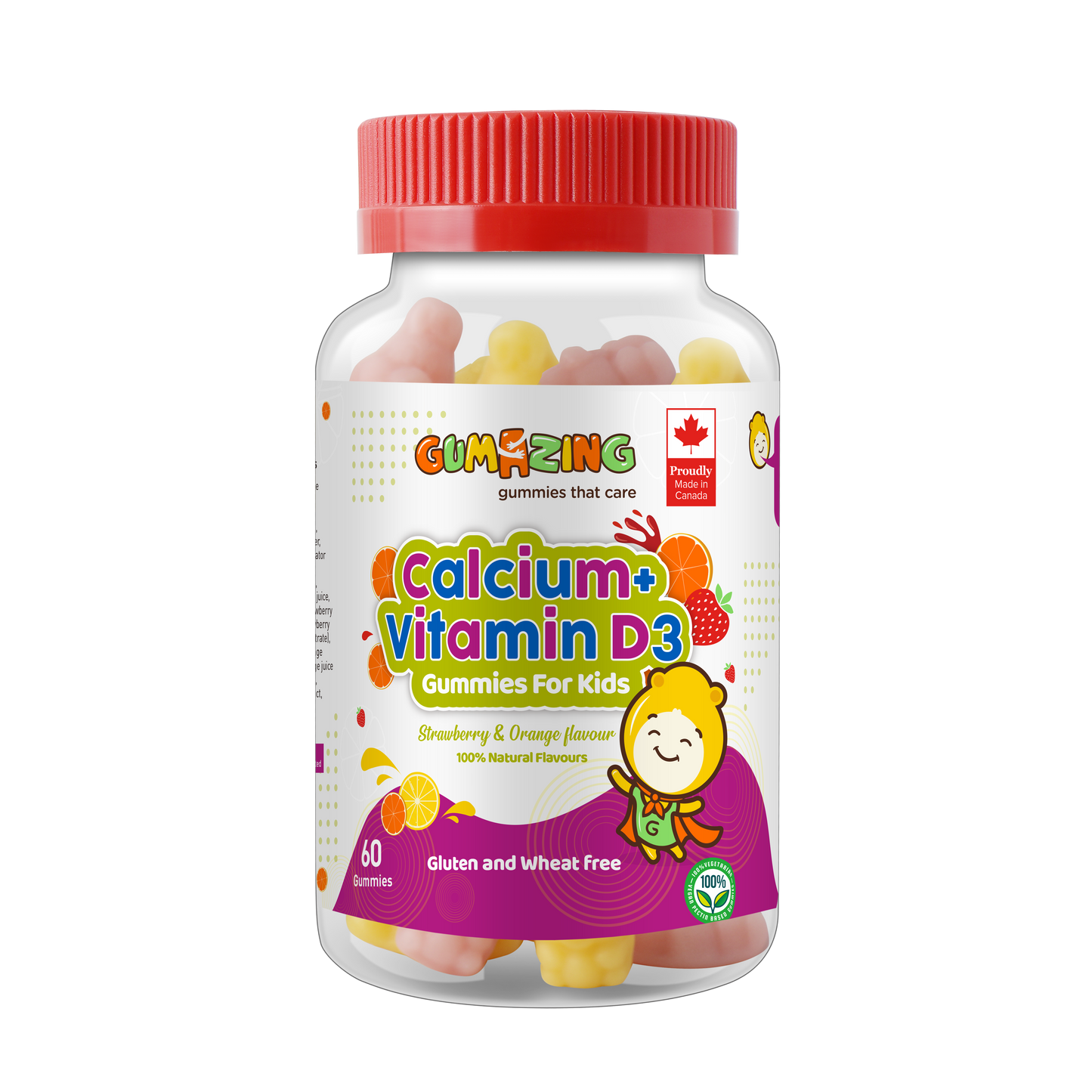 Gói chay |<tc>Gumazing</tc> Combo 3 gói | Canxi & Vitamin D3 + Vitamin C & Kẽm + Vitamin tổng hợp | Dùng trong 3 tháng