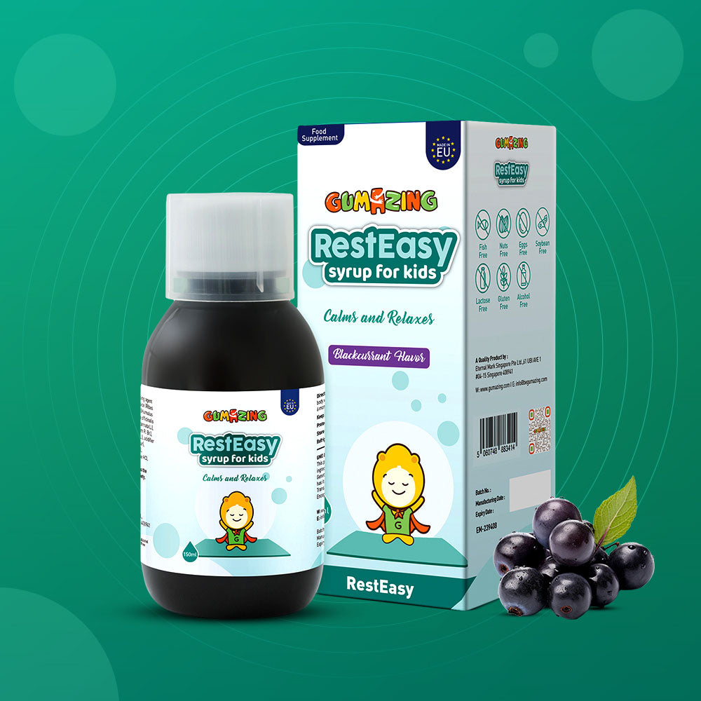 restful sleep cycle with Anxiety Syrup For Kids