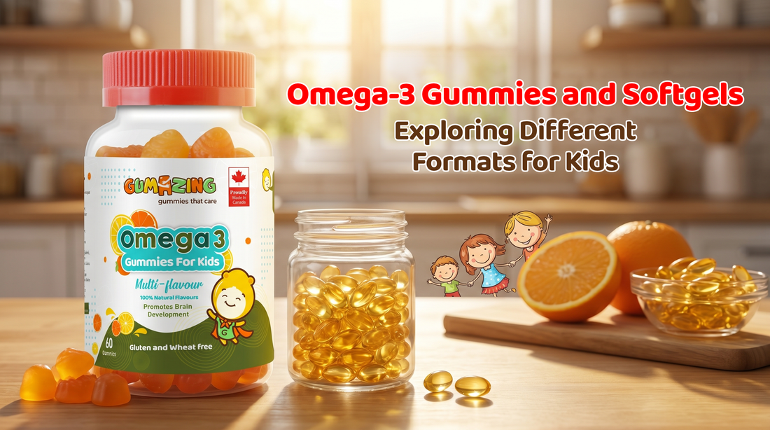 Omega-3 Gummies and Softgels: Exploring Different Formats for Kids