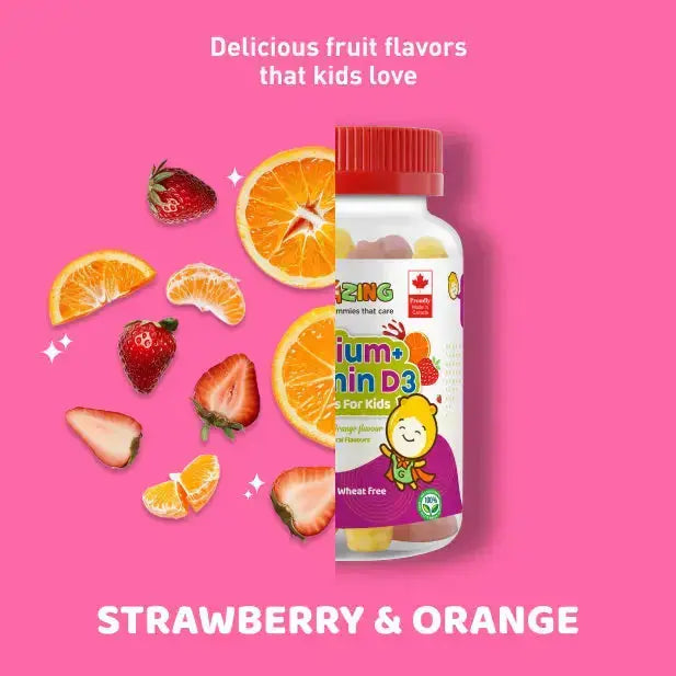 Gumazing Calcium & Vitamin D3 Gummies (60 pcs), 1 month supply Begumazing