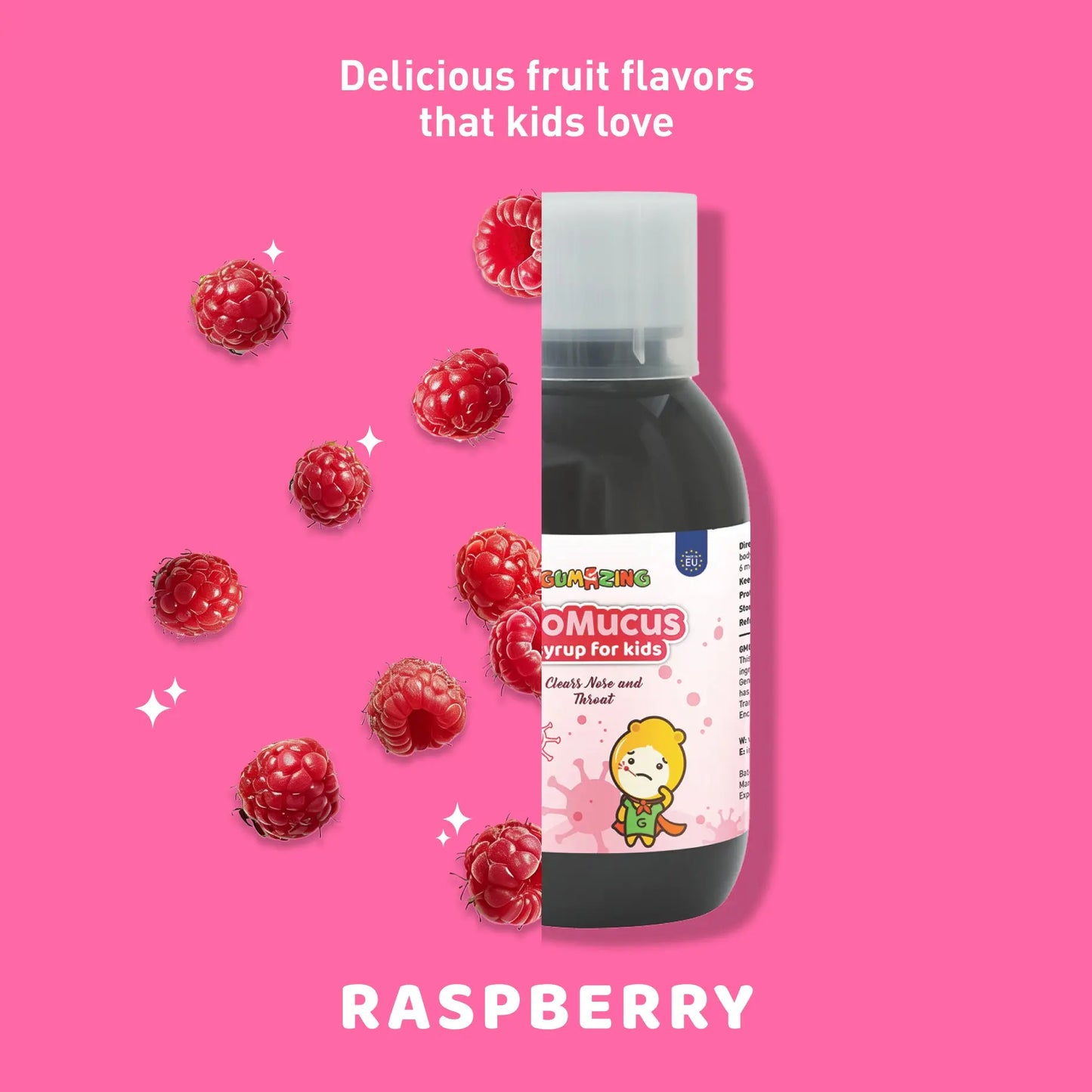 Gumazing NoMucus Syrup for kids for wholesale -B2B Begumazing