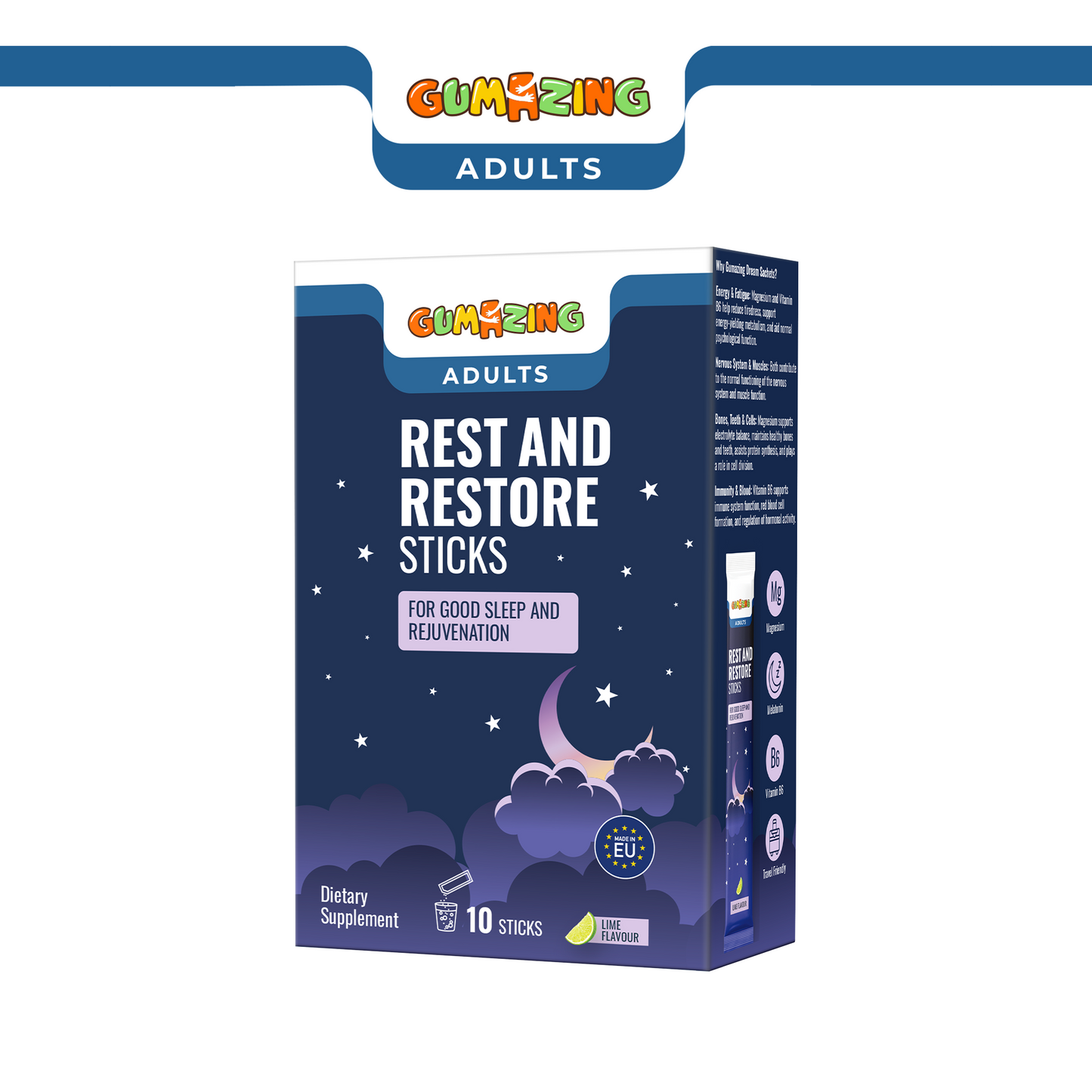 rest & restore sticks for adults