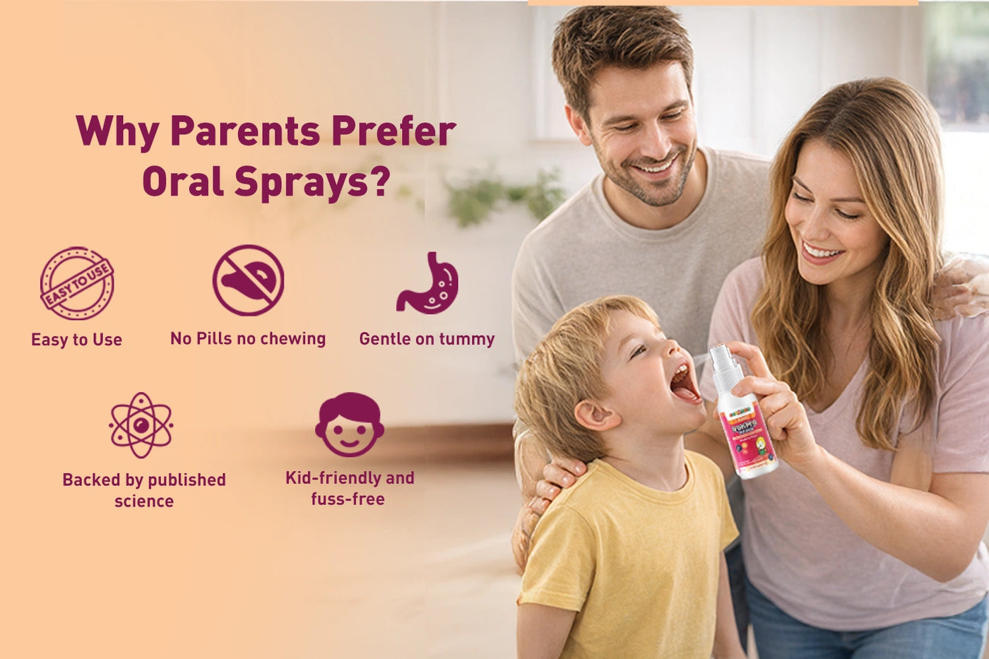 Benefits Oral Sprays