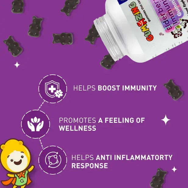Black Elderberry Gummies for Kids | Gumazing