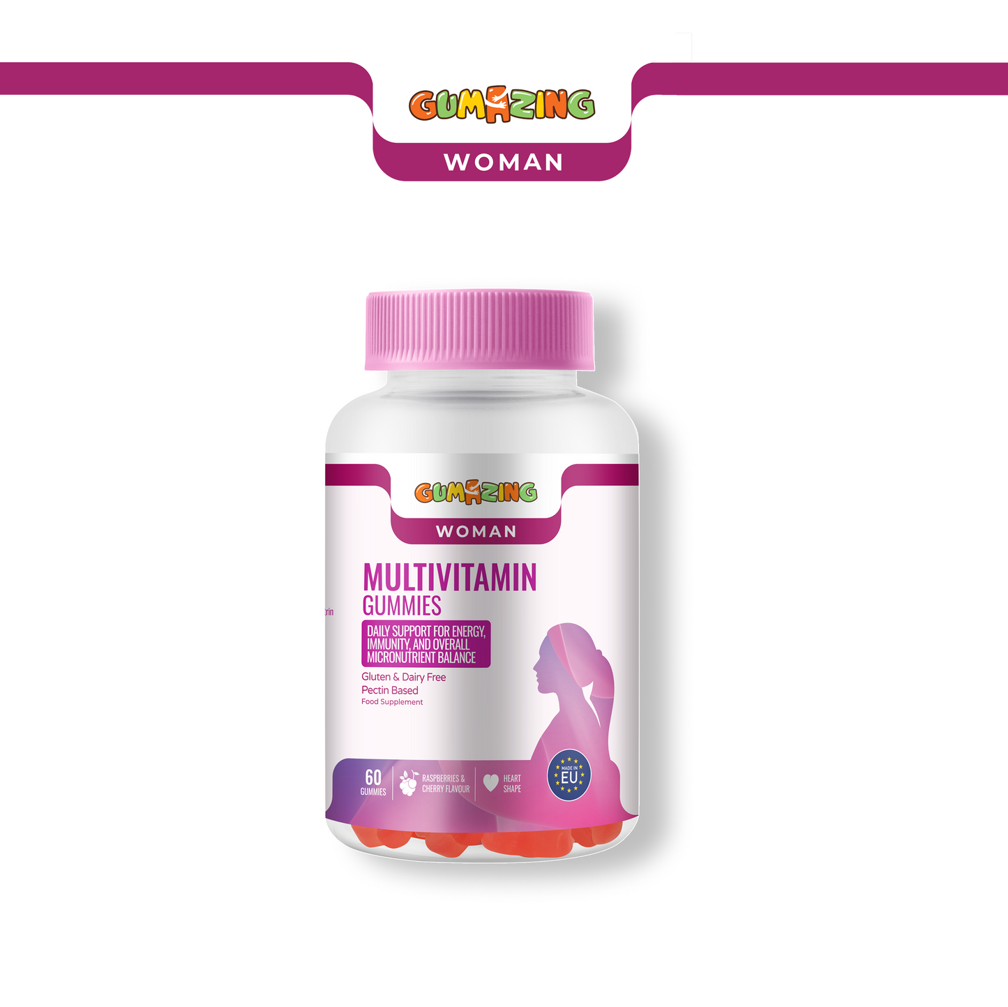 Gumazing Multivitamin Gummies (For Woman) |(60 pcs) - B2B
