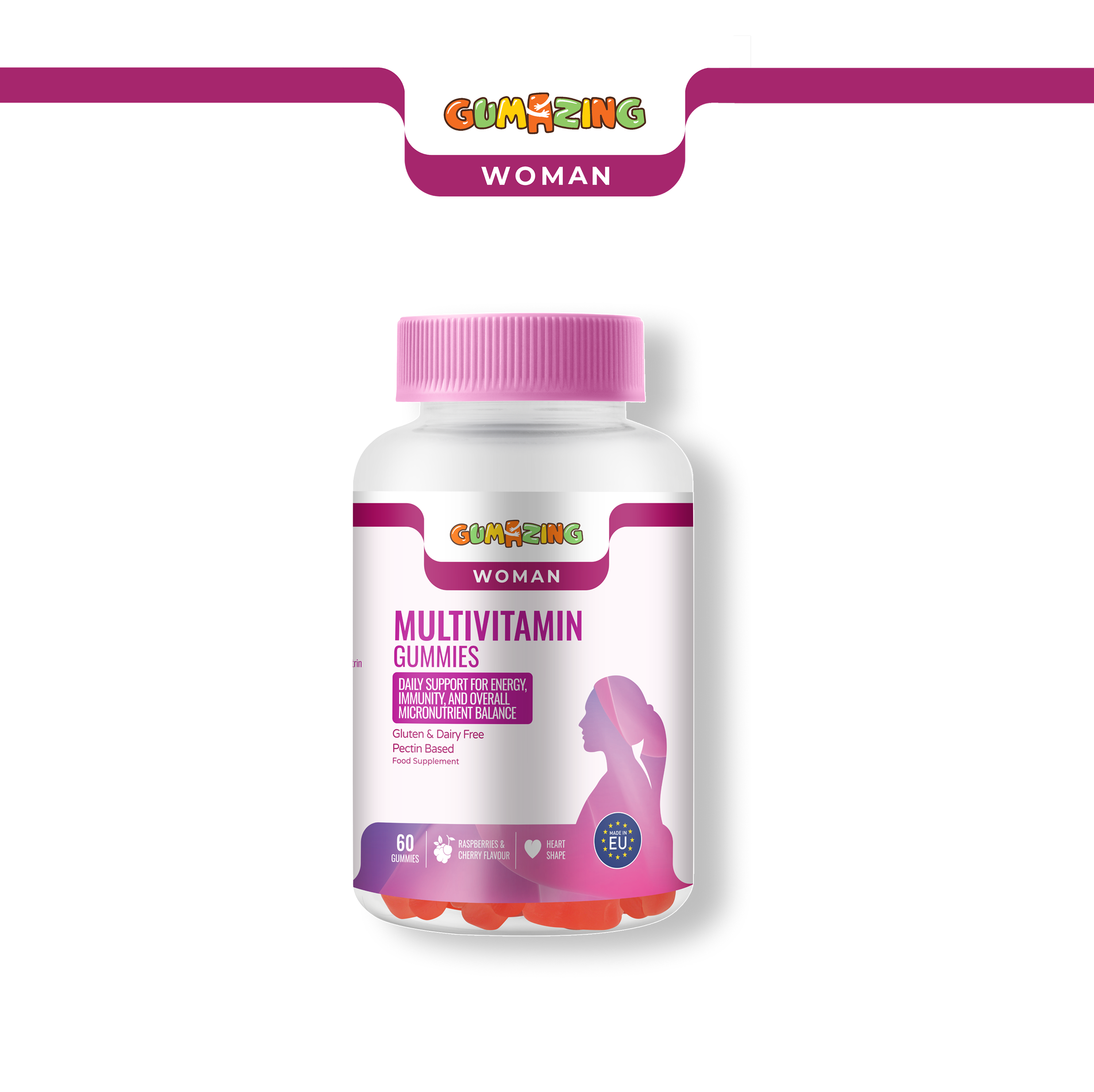 Gumazing Multivitamin Gummies (For Woman) |(60 pcs) - B2B
