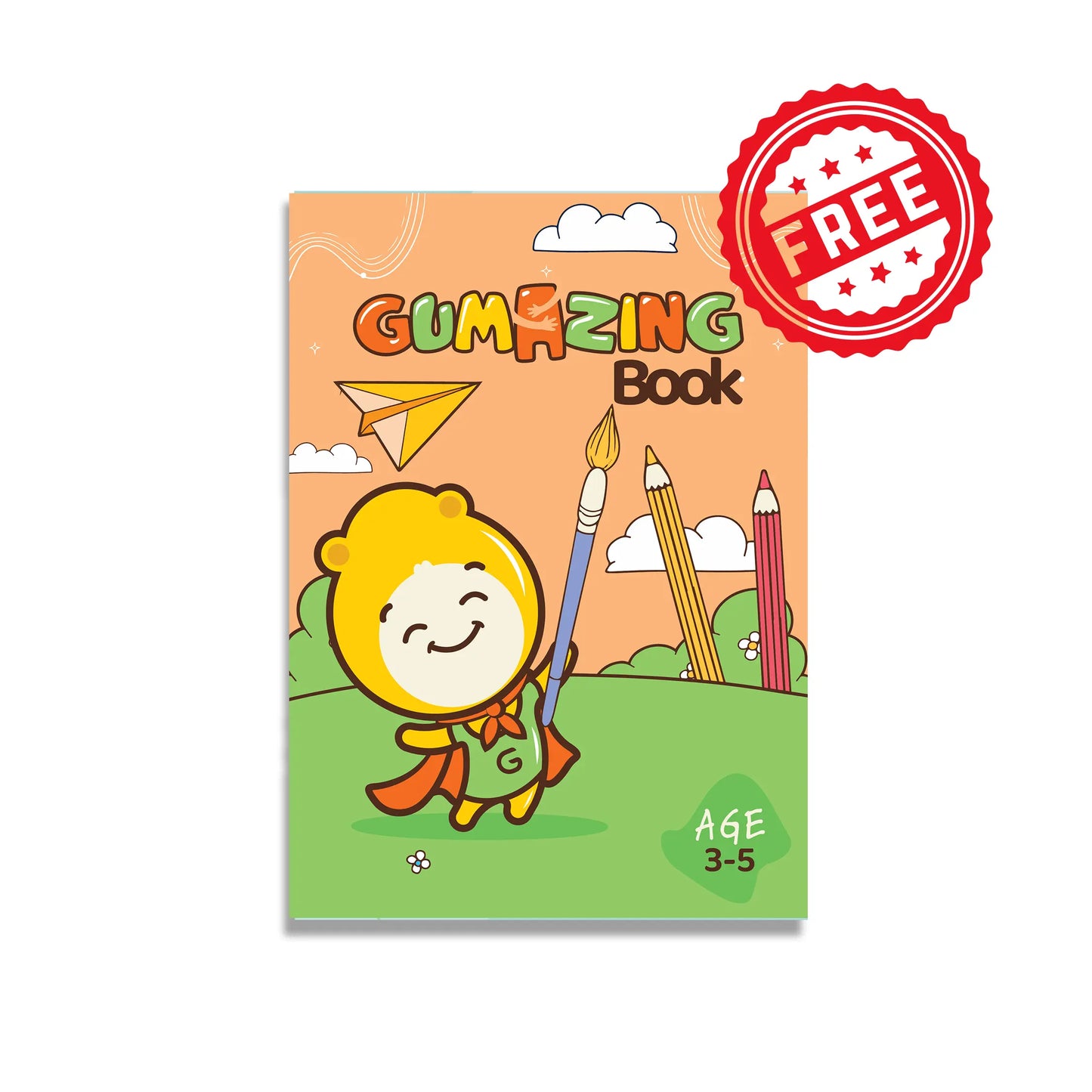 Gumazing Activity Book - 9 (Wholesale) Gumazing Age 3-5