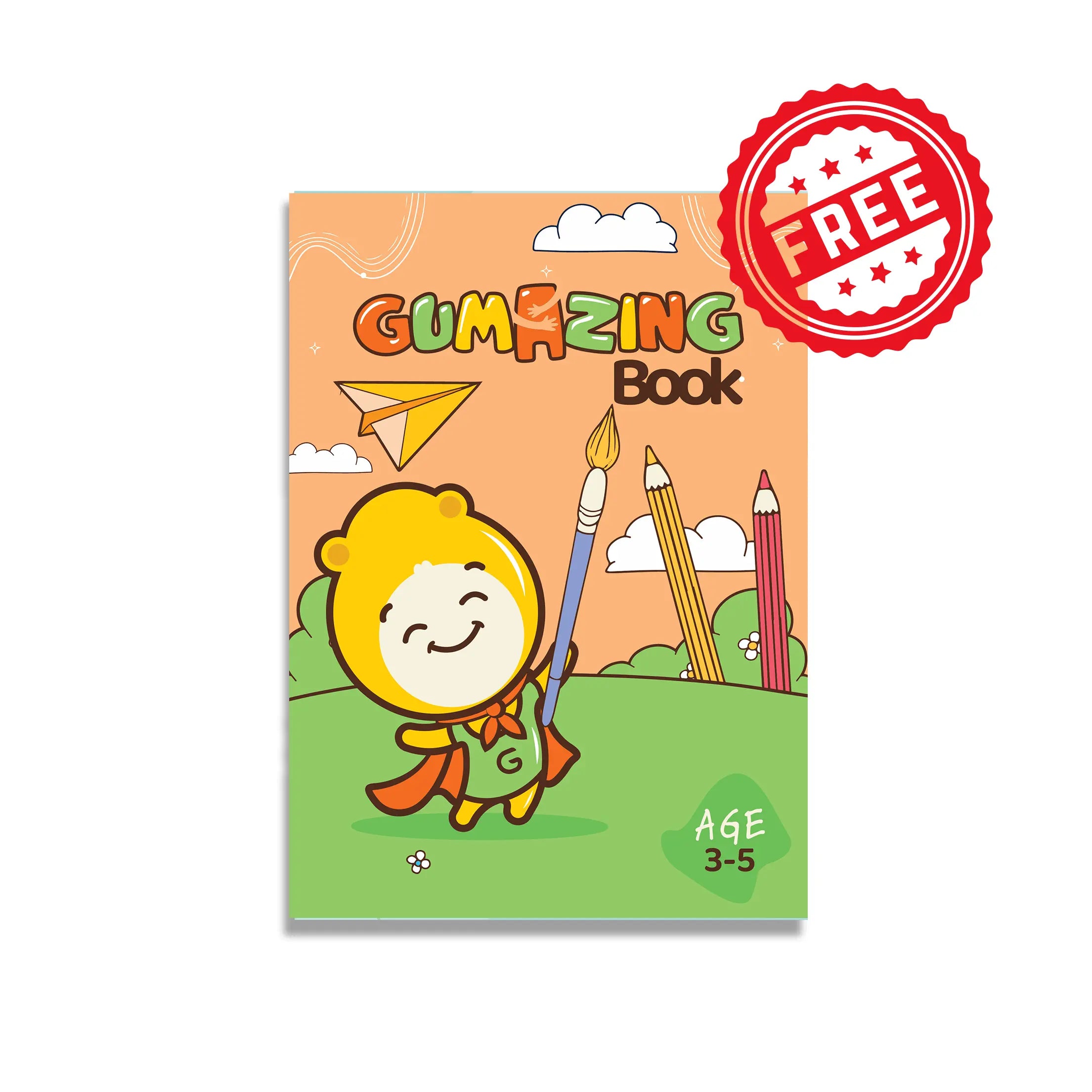 Gumazing Activity Book - 9 (Wholesale) Gumazing Age 3-5