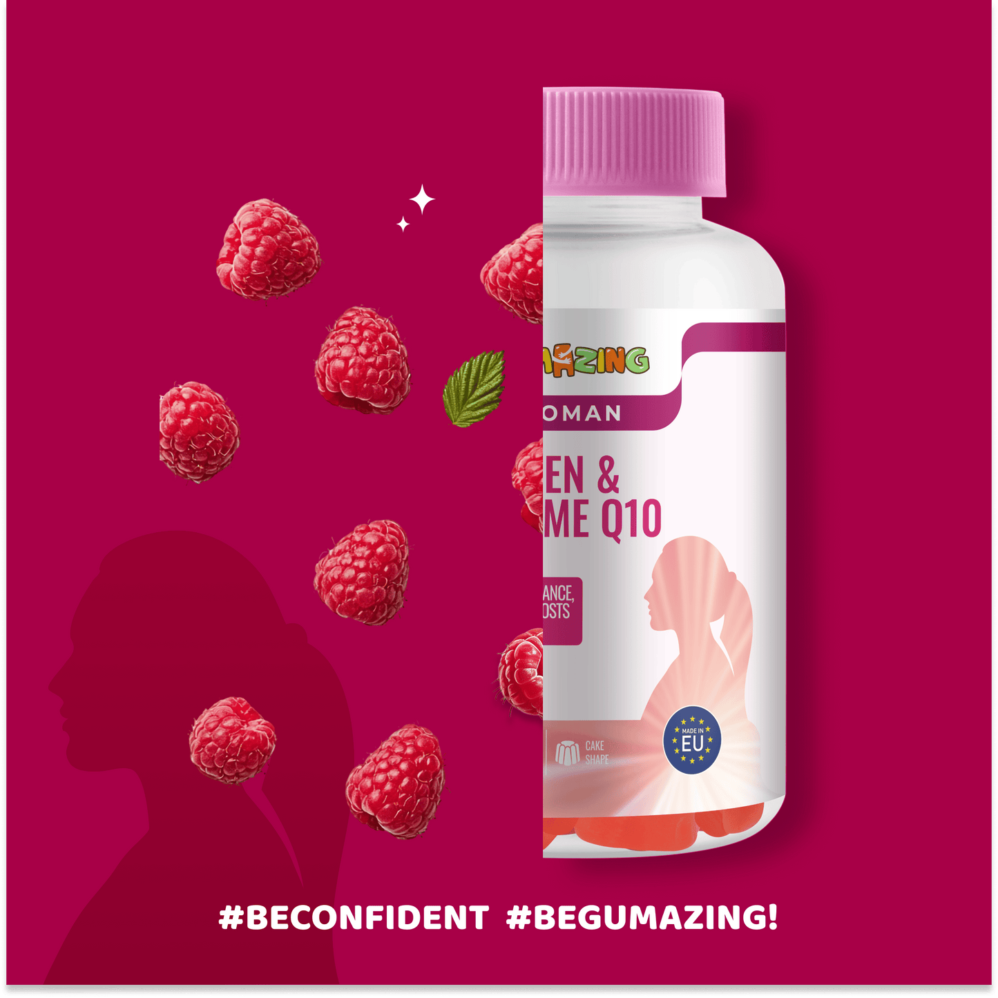 Gumazing Collagen & Coenzyme Q10 GummiesFor Men 