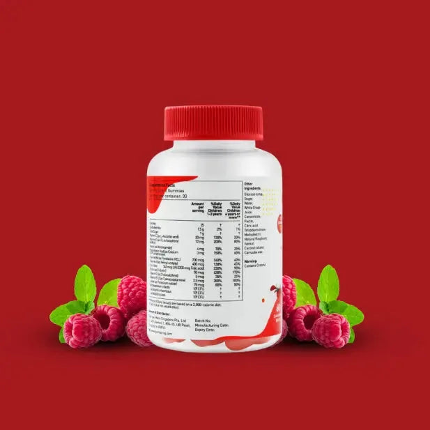 Gumazing Supplement Multivitamin + Probiotics and Elderberry Gummies  Vitamins