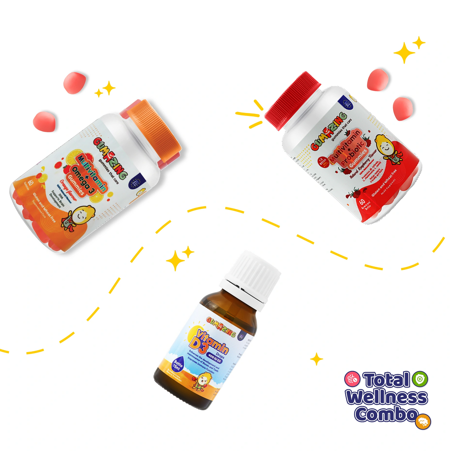 Gumazing total wellness combo