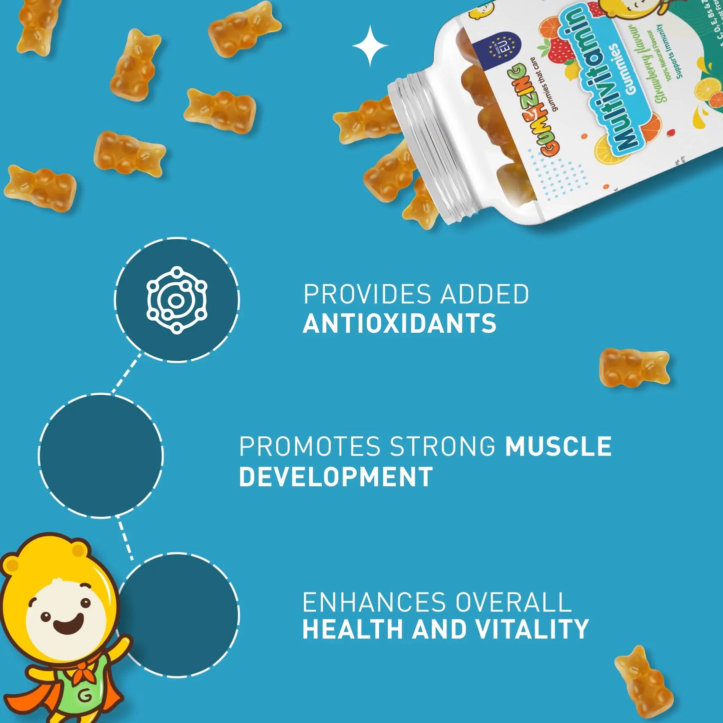 Multivitamin Gummies for Kids | Gumazing Immune Support & Overall Health for wholesale - B2B Begumazing