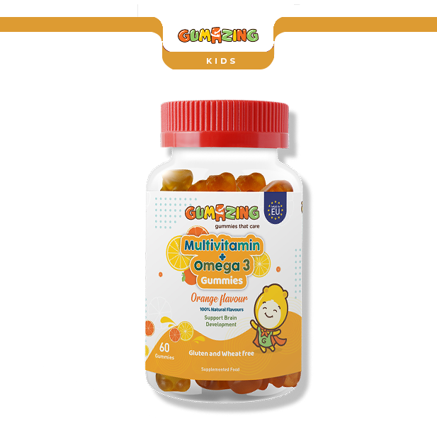 Kẹo dẻo Multivitamin + Omega 3 | <tc>Gumazing</tc> Hỗ trợ sức khỏe trẻ em bán buôn - B2B