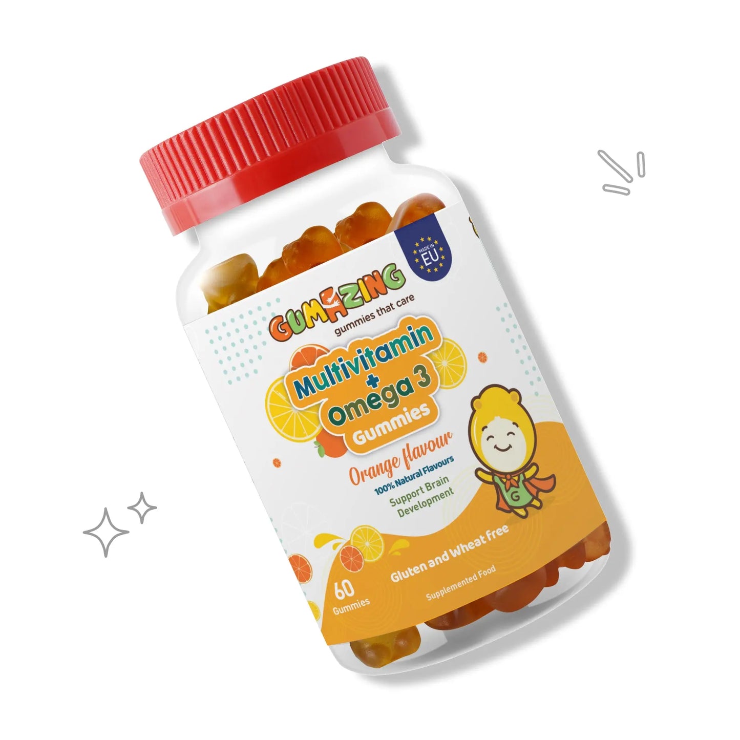 Multivitamin + Omega 3 Gummies | Gumazing Kids Health Support for wholesale - B2B Begumazing