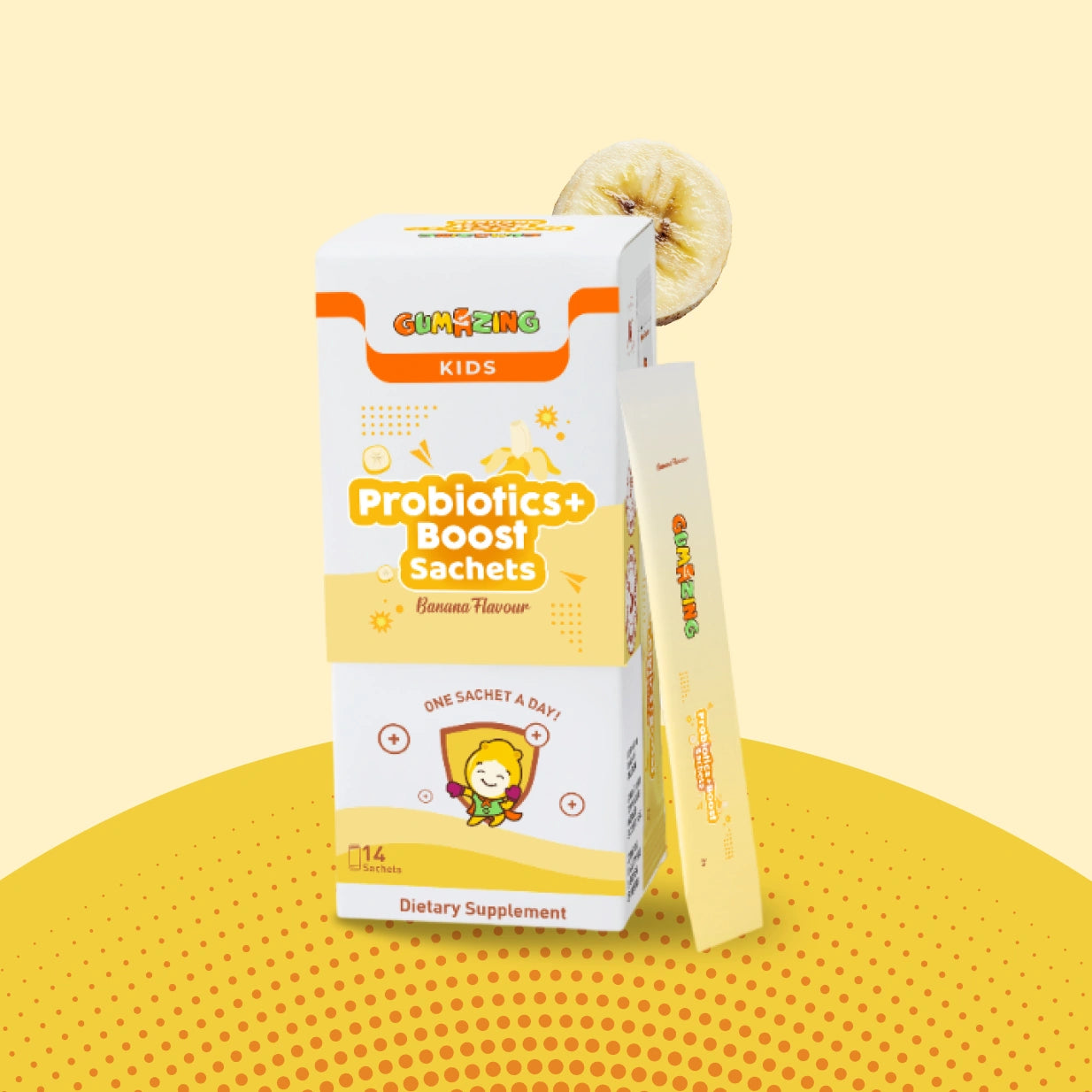 Probiotics + boost sachets for kids
