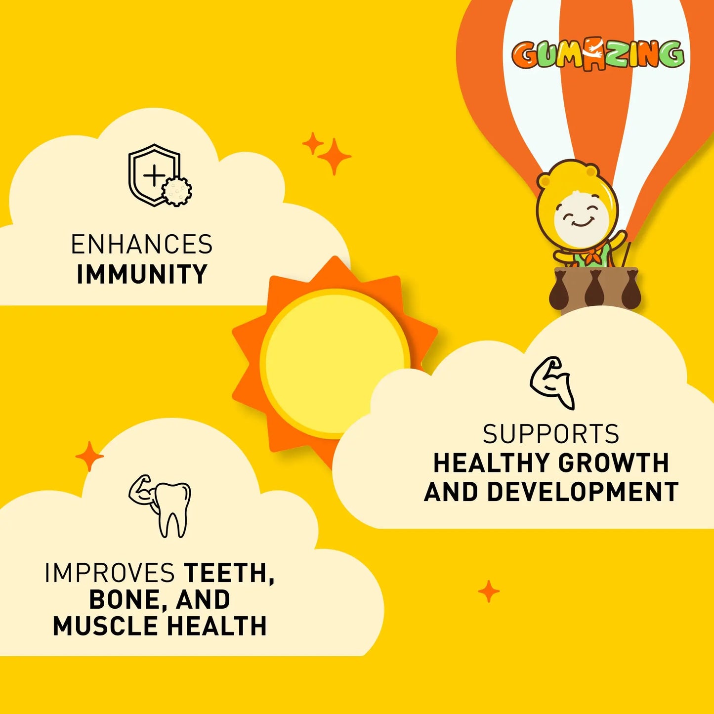 Vitamin D3 + K2 Oral Drops for Kids | Gumazing Bone and Cardiovascular Health for wholesale - B2B Begumazing