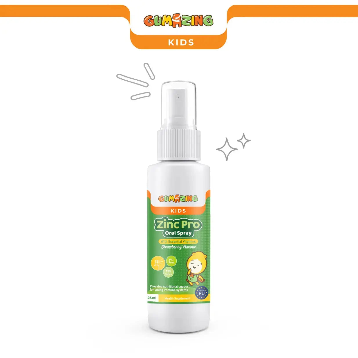 ZincPro Oral Spray for Kids | Immune Support & Growth | Strawberry Flavor for wholesale-B2B Begumazing