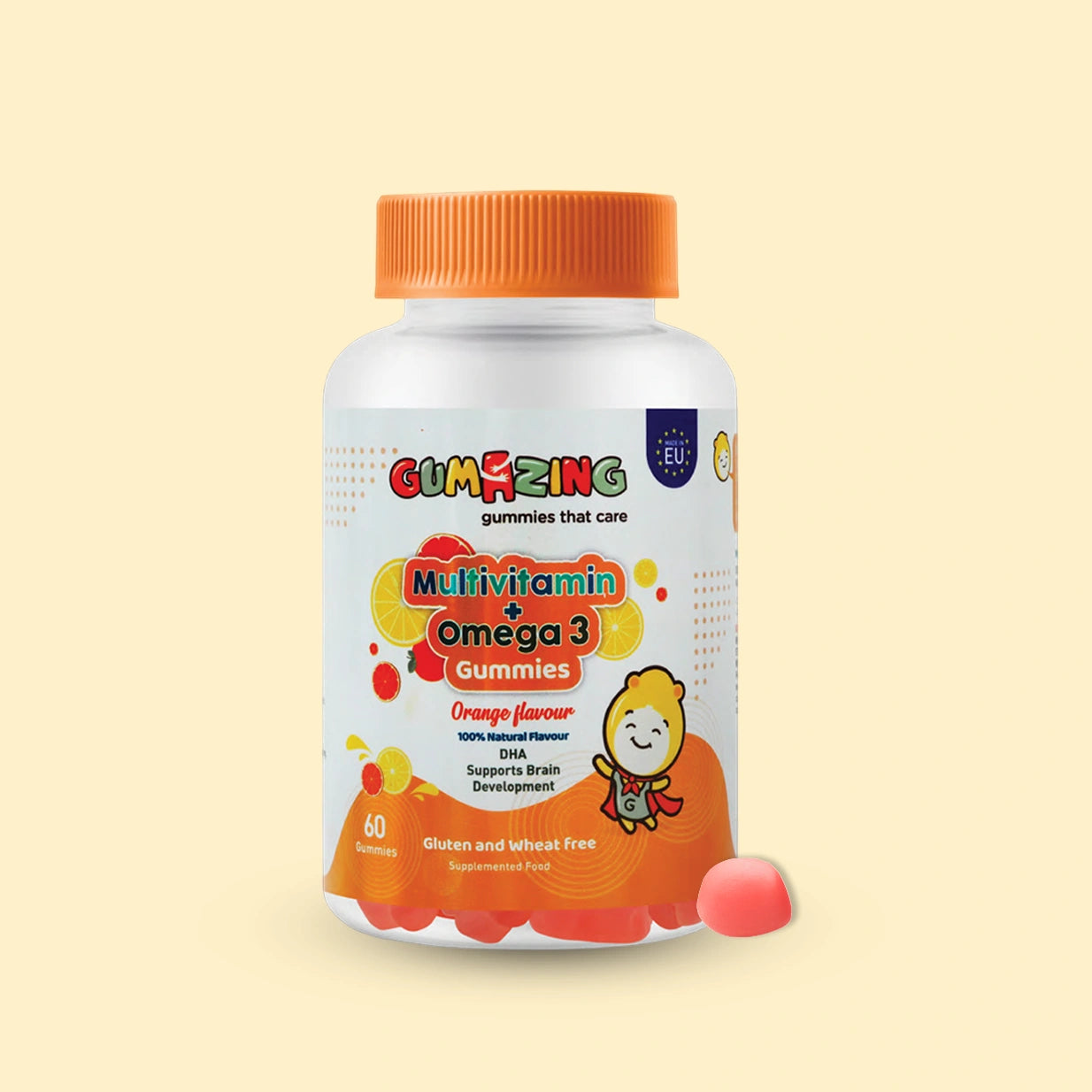 Gumazing Multivitamin + Omega 3 Gummies | 60 Pcs