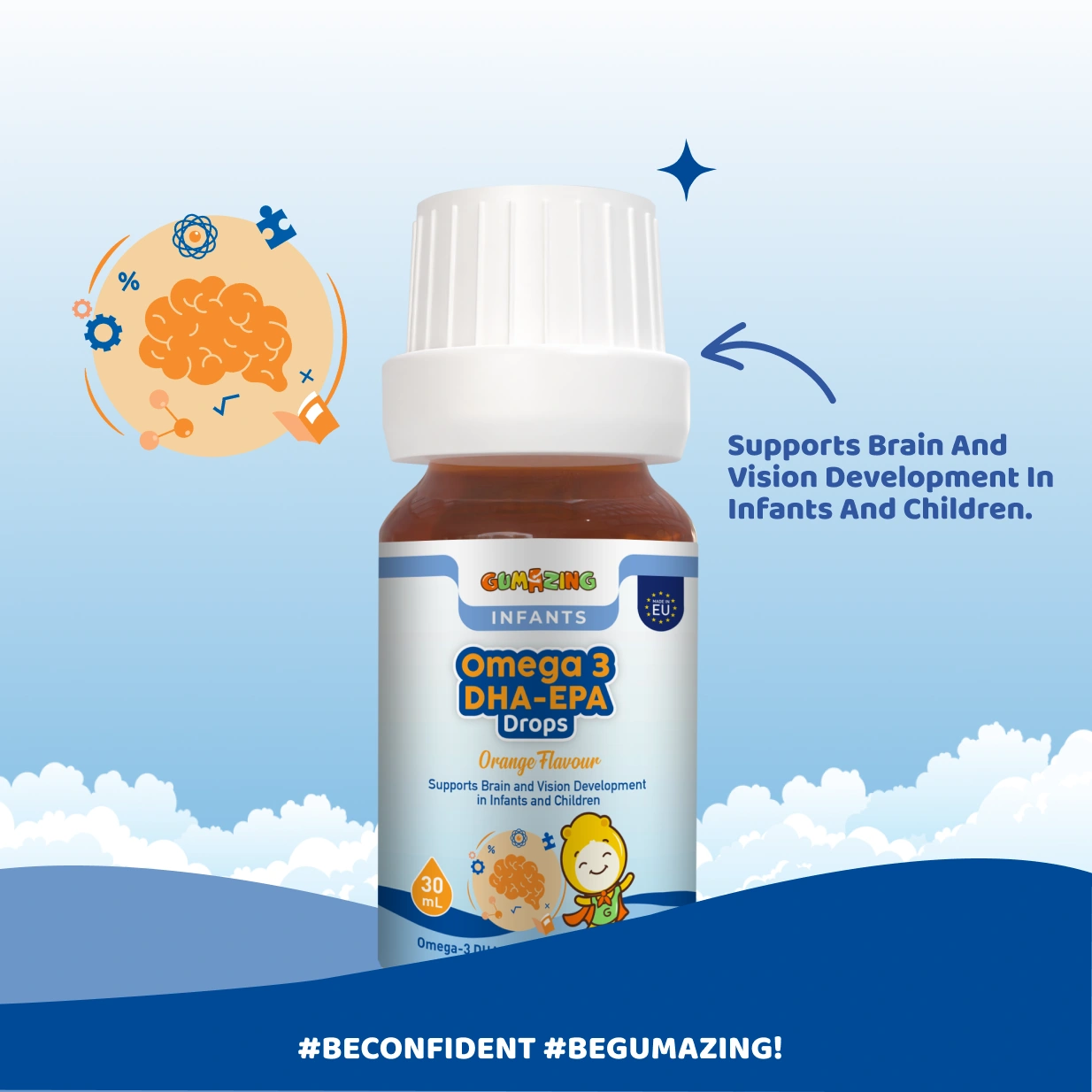 omega 3 DHA EPA Drops