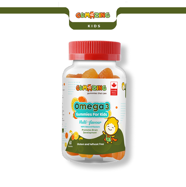 <tc>Gumazing</tc> Kẹo dẻo Omega 3 (60 viên), dùng trong 1 tháng cho bán buôn - B2B