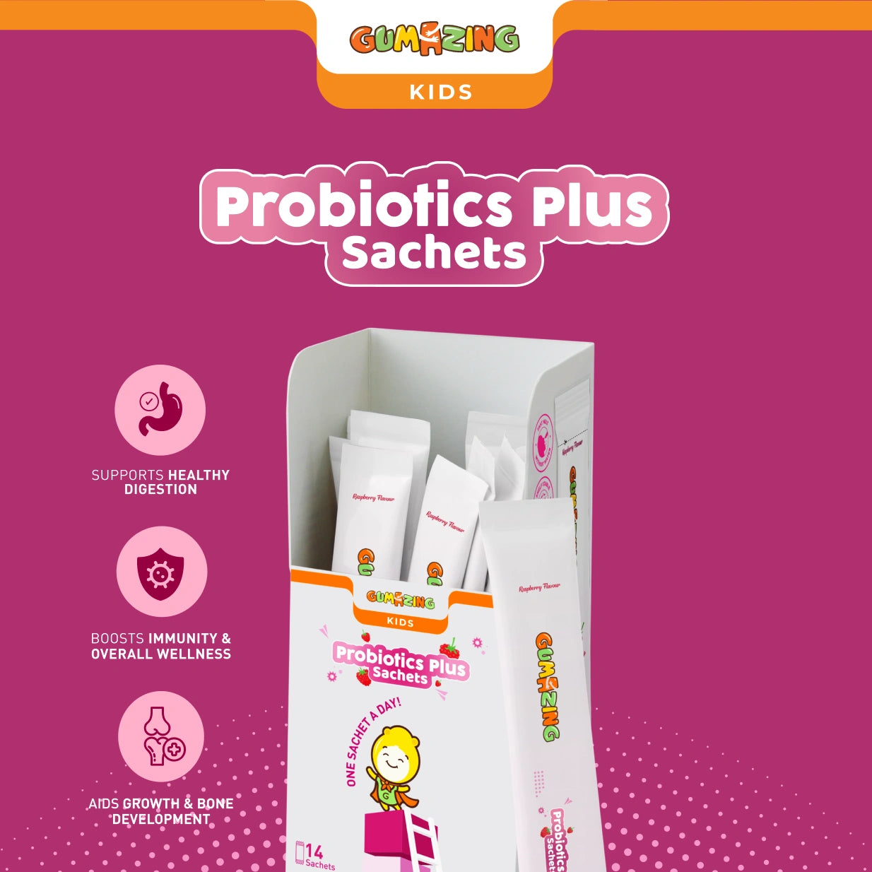 <tc>غومازينغ</tc> أكياس بروبيوتيك بلس بالجملة - B2B