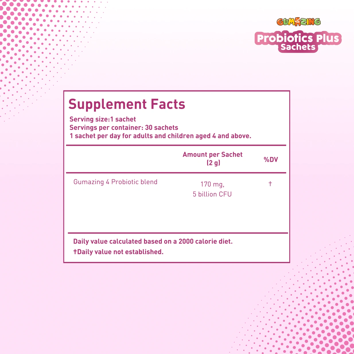 <tc>غومازينغ</tc> أكياس بروبيوتيك بلس بالجملة - B2B